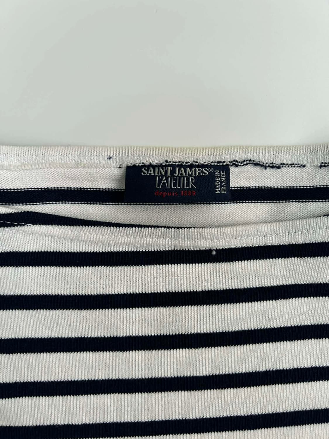[XL] 세인트 제임스 아뜰리에 스트라이프 롱슬리브 티셔츠 상품이미지2