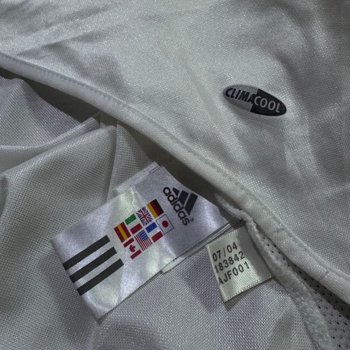 04-05 아디다스 레알 마드리드 NO.7 라울 홈 유니폼  상품이미지5