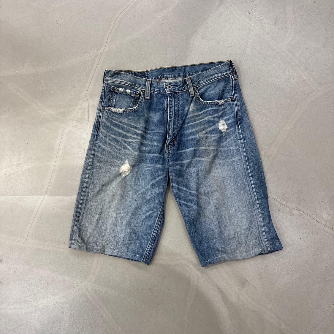 리바이스 데님 하프팬츠 33 상품이미지1