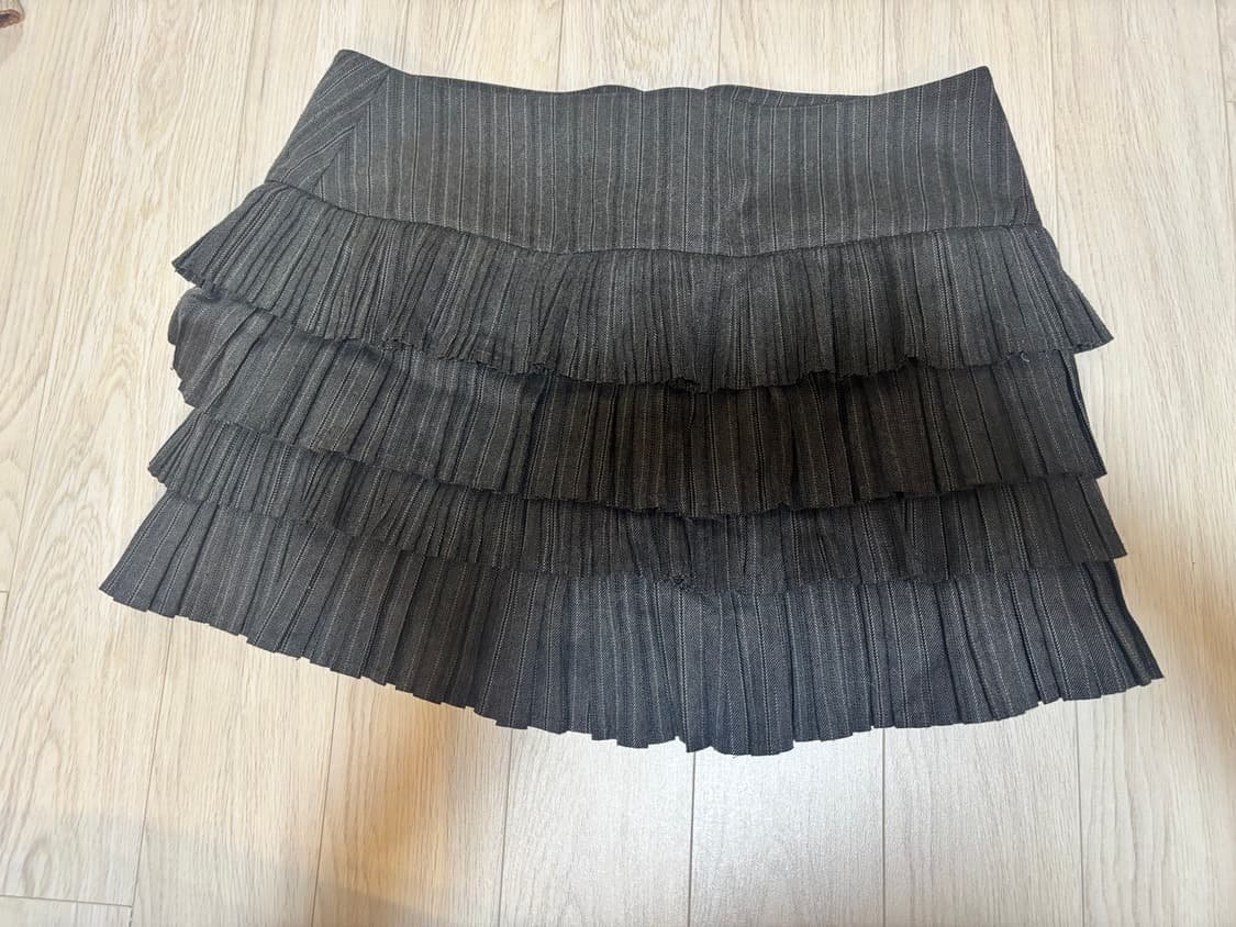 프레피 프릴 스커트  상품이미지2