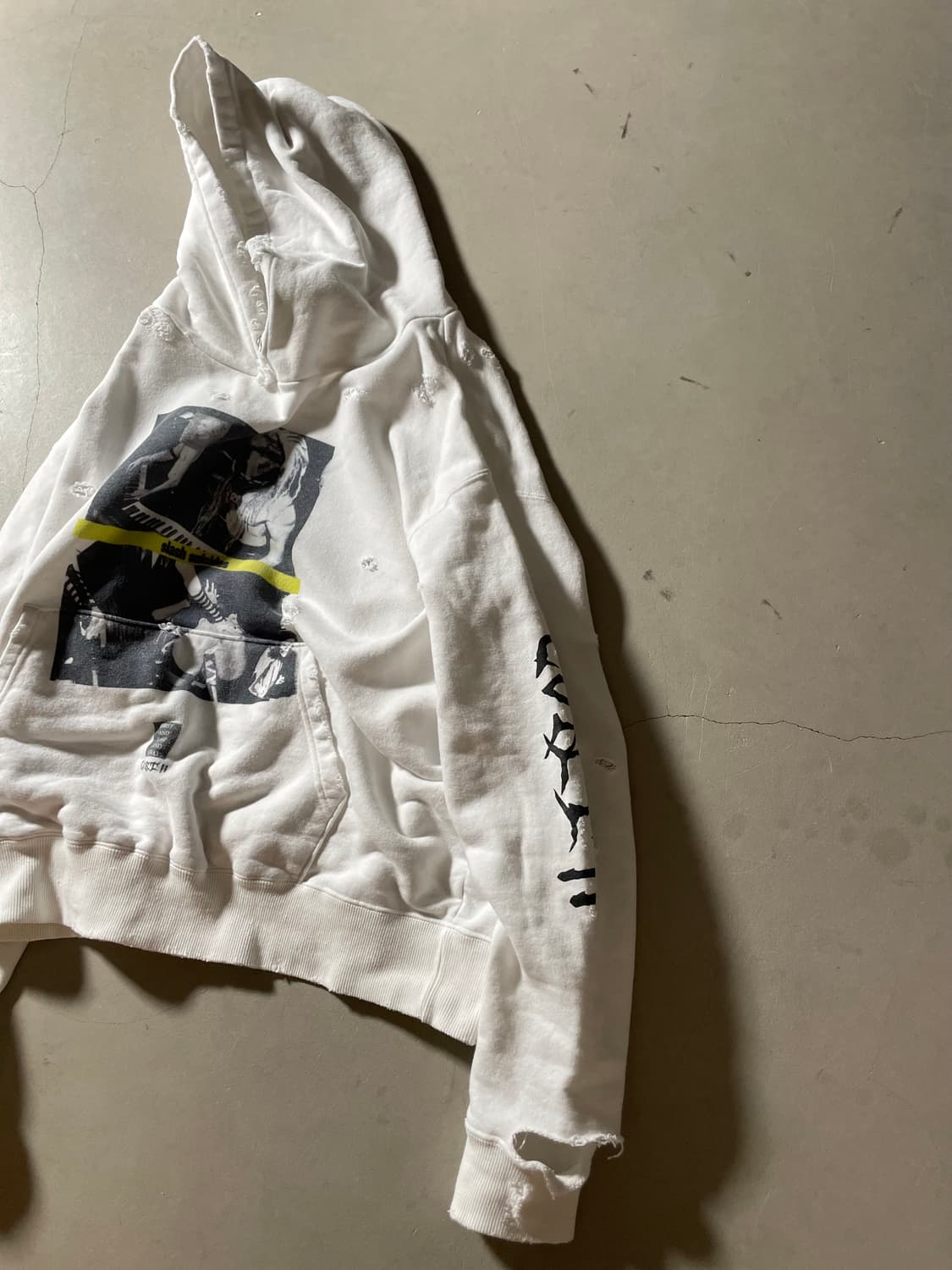 CONTii Distressed Hoodie 상품이미지2