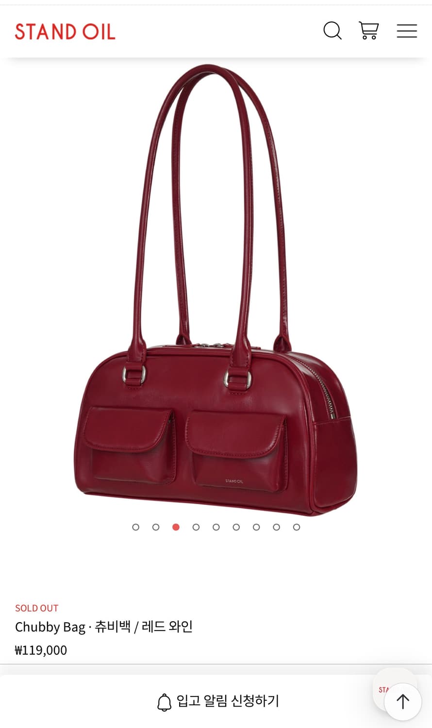 스탠드오일 Chubby Bag · 츄비백 레드와인 상품이미지2