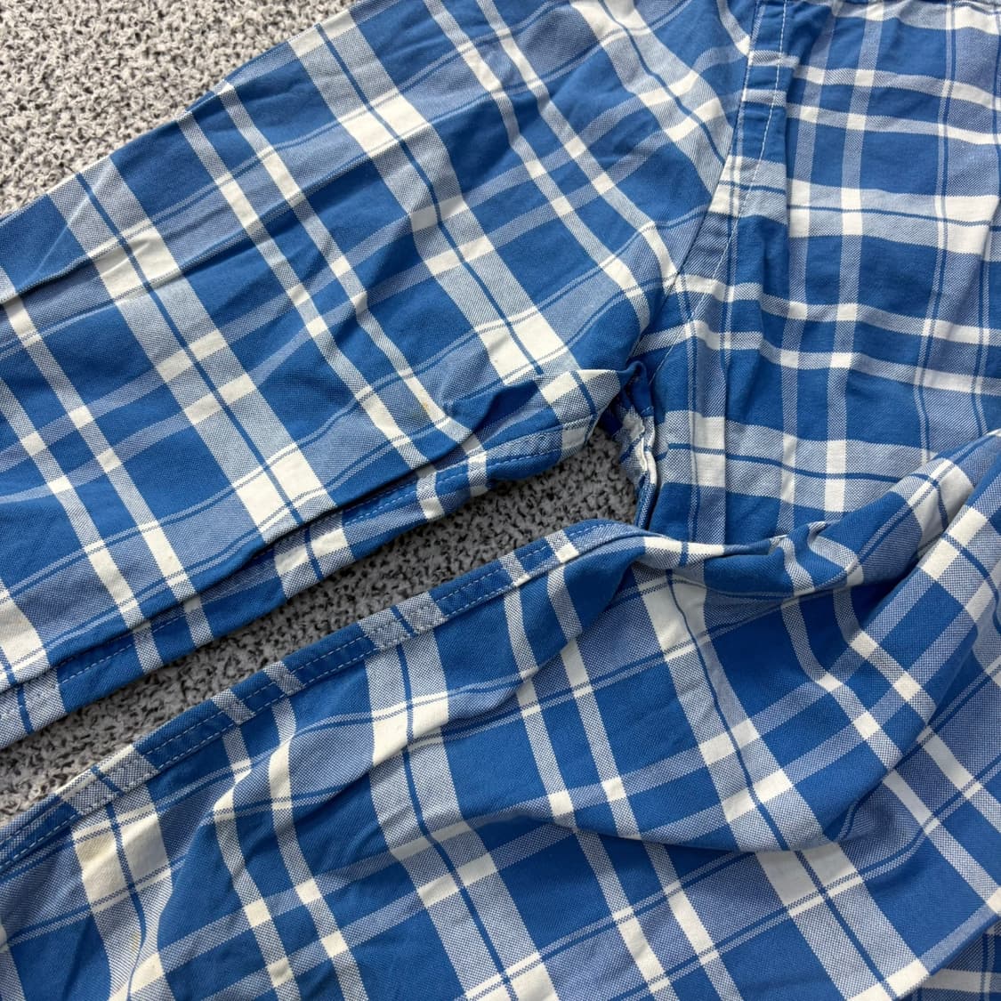 40 라코스테 남성 슬림핏 체크 셔츠 0324J 상품이미지5