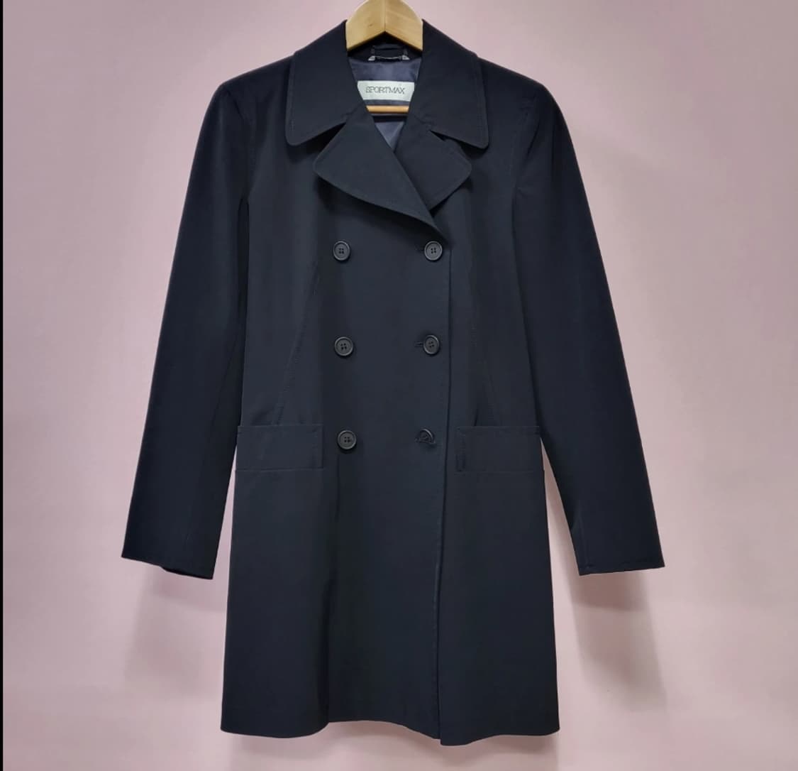 스포트막스 여성 블랙 트렌치 코트~66 상품이미지2