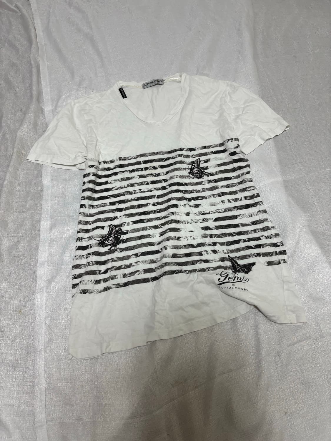 “Buffalo Bobs” 00’s Print V-Kei Mood Tee 상품이미지10