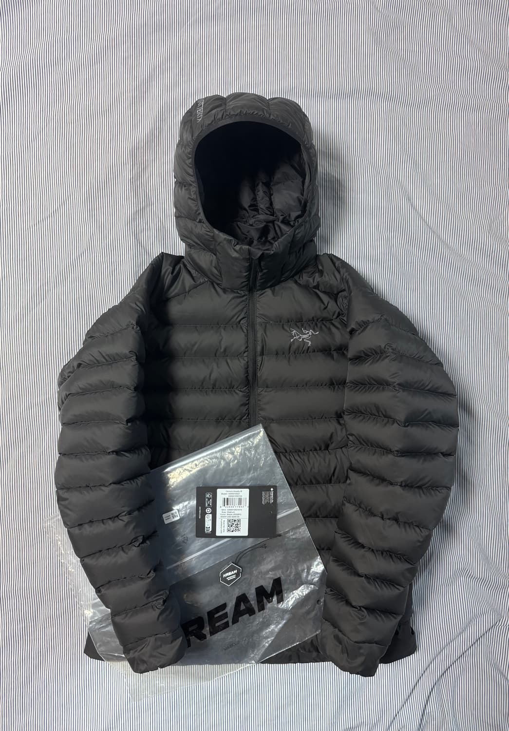 (크림/풀구성) 25fw 아크테릭스 세륨 후디 블랙 M 상품이미지2