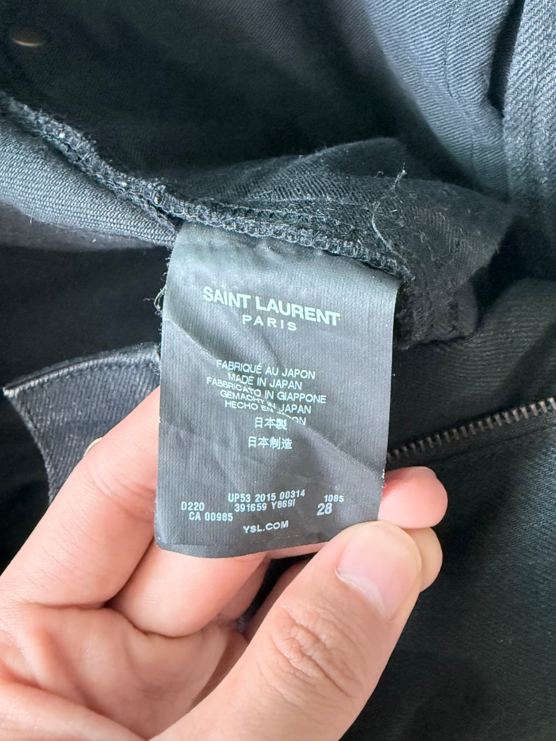 Saint Laurent Distressed Jeans 상품이미지4