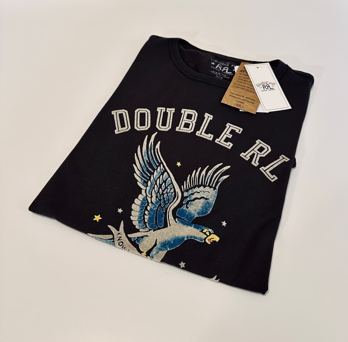 RRL 더블알엘 26SS 이글 프린트 티셔츠 M사이즈 신품 독수리 상품이미지2