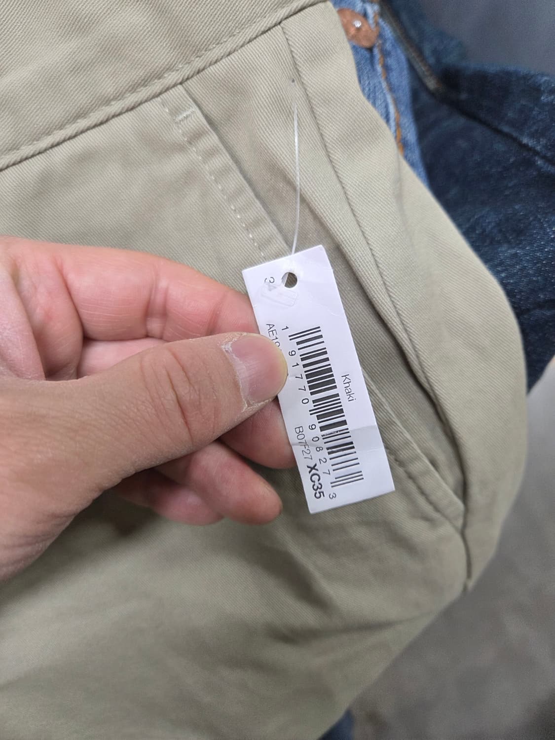 빈티지 아미존 에센셔날 치노 반바지 34 상품이미지5