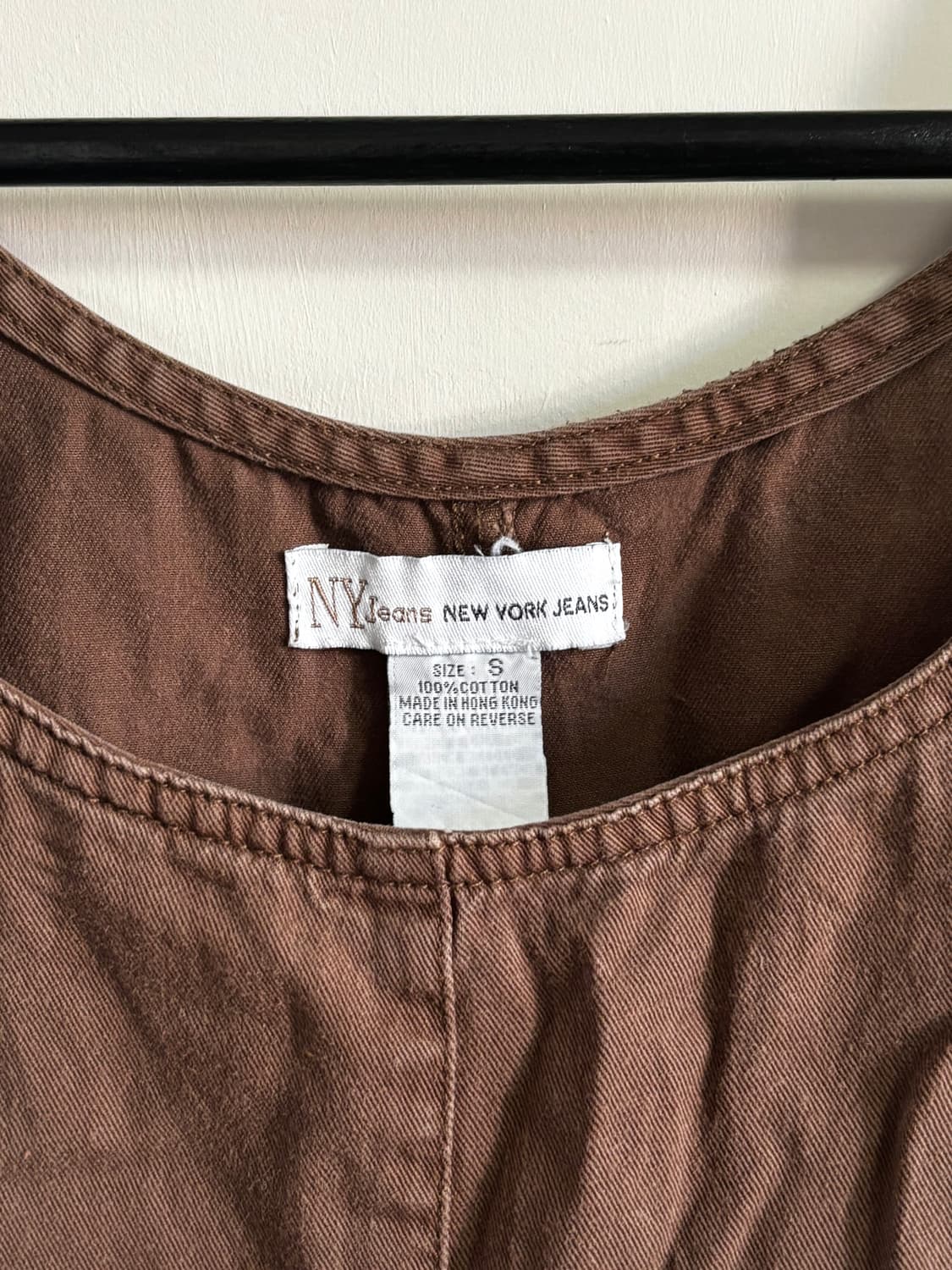 NY Jeans New York Jeans 멜빵 원피스 상품이미지2