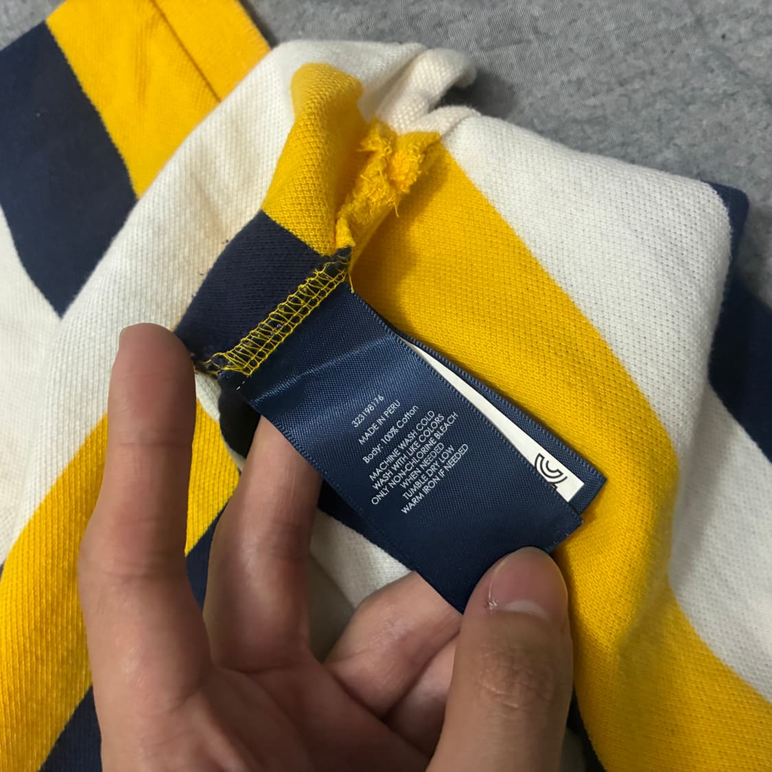 폴로 스트라이프 빅포니 카라티 상품이미지6