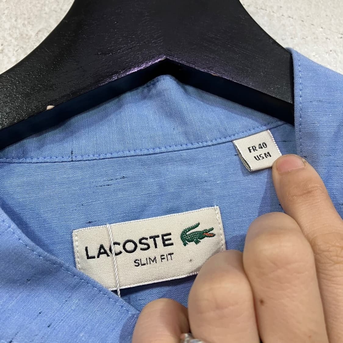 라코스테 차이나 셔츠 상품이미지5
