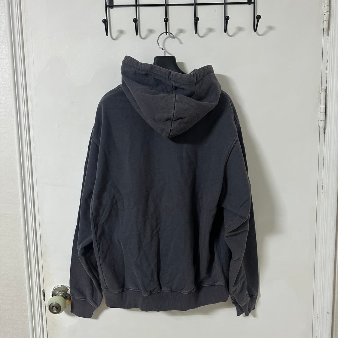 L 에스파이 후드티 워싱 네이비 상품이미지2