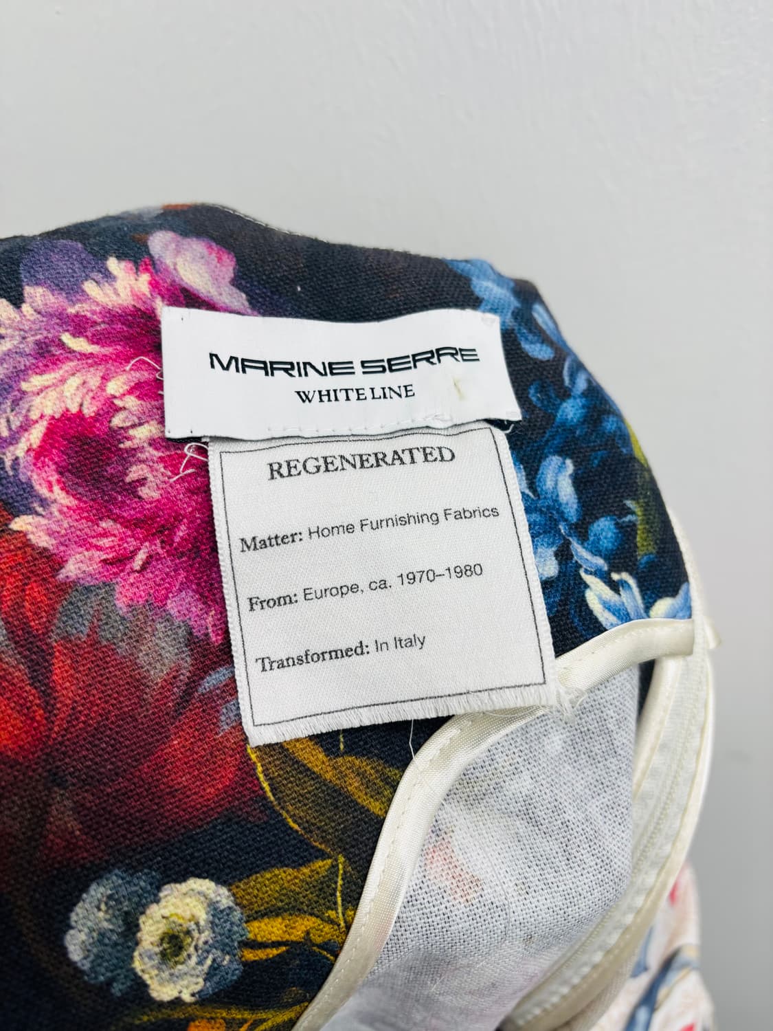 마린세르 리제너레이티드 패치워크 슬리브리스 원피스 상품이미지6