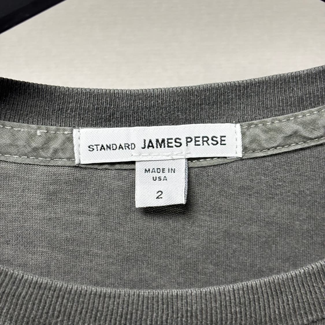 2) james perse 제임스펄스 롱슬리브 상품이미지2