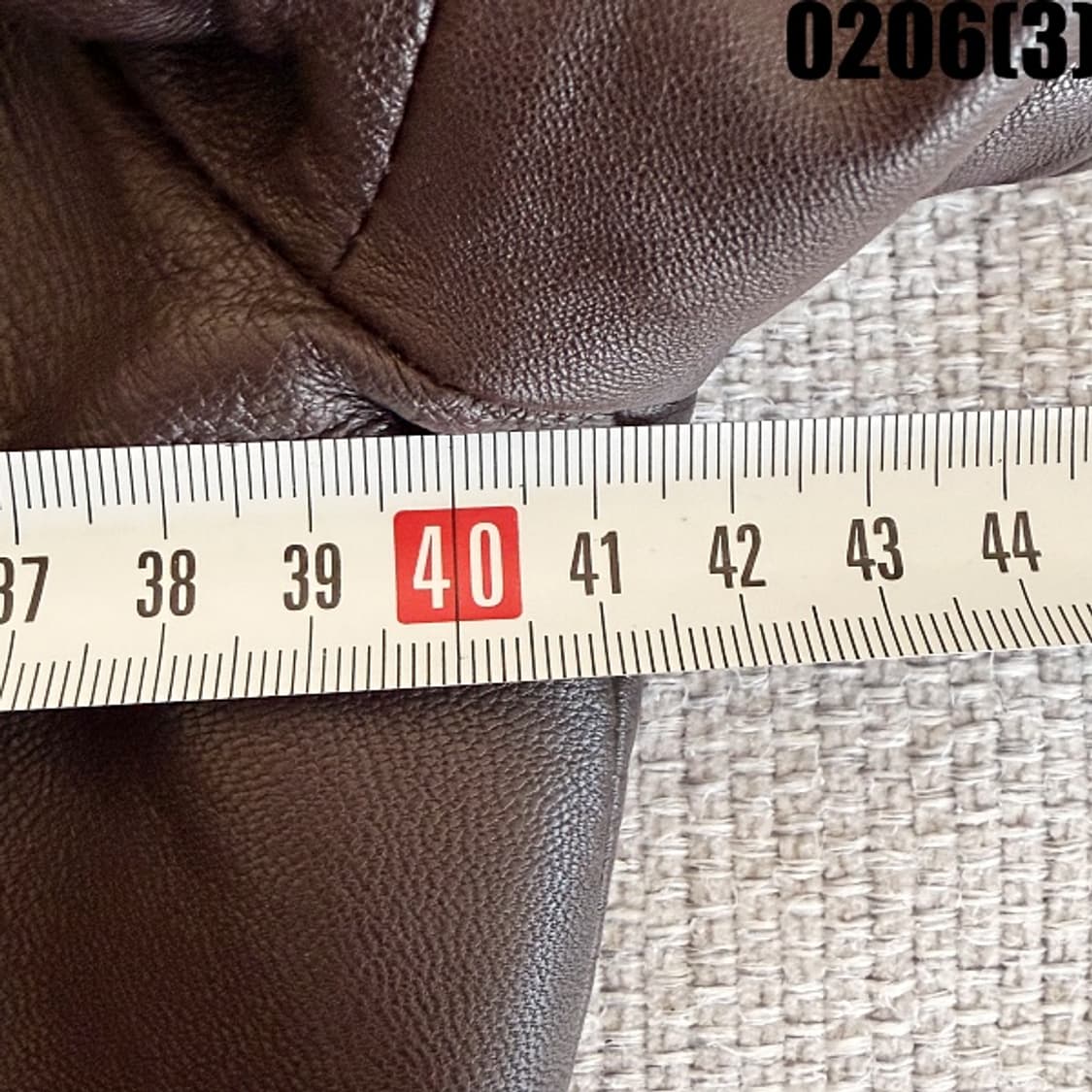 [42] 레노마 브라운 가죽 자켓 0206(3) 상품이미지6