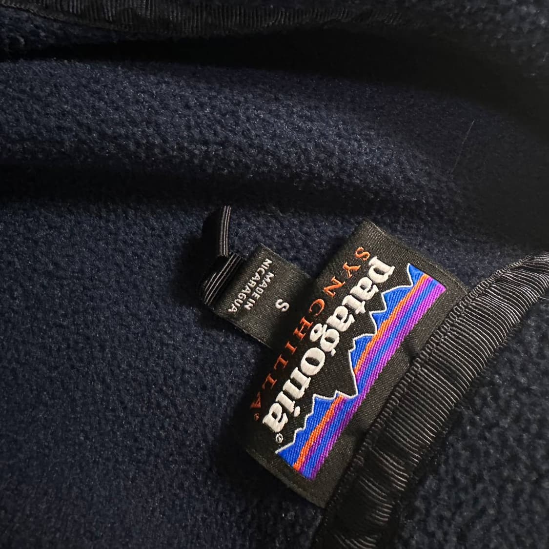 patagonia 파타고니아 라이트웨이트 신칠라 레드 네이비  S 상품이미지5