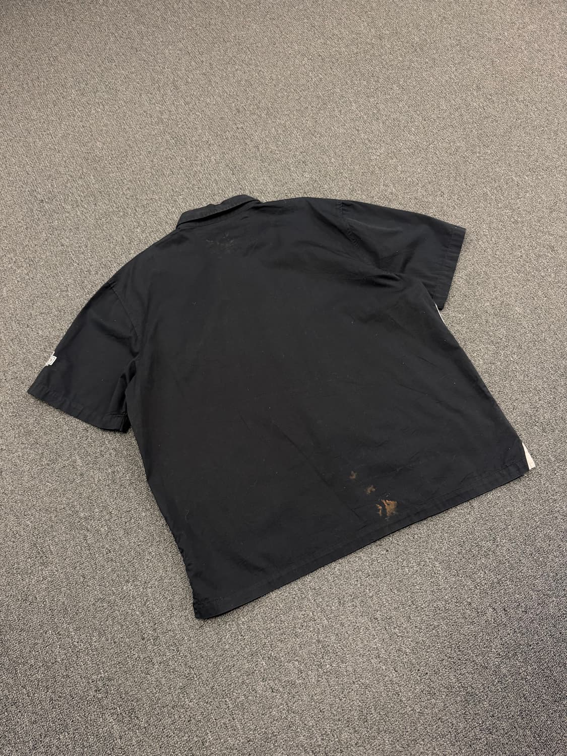 XL) 할리데이비슨 빈티지 플레임 자수 하프 반팔셔츠 상품이미지2