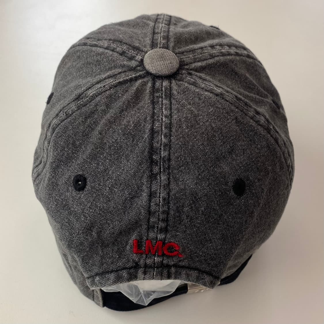 LMC 고스트 워싱 6패널 캡 - 블랙/차콜 상품이미지3