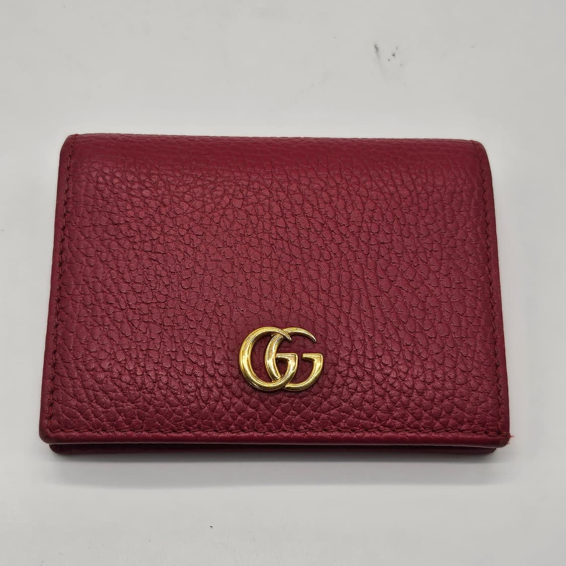 정품 구찌 GG 마몽 반지갑(레드) 상품이미지2