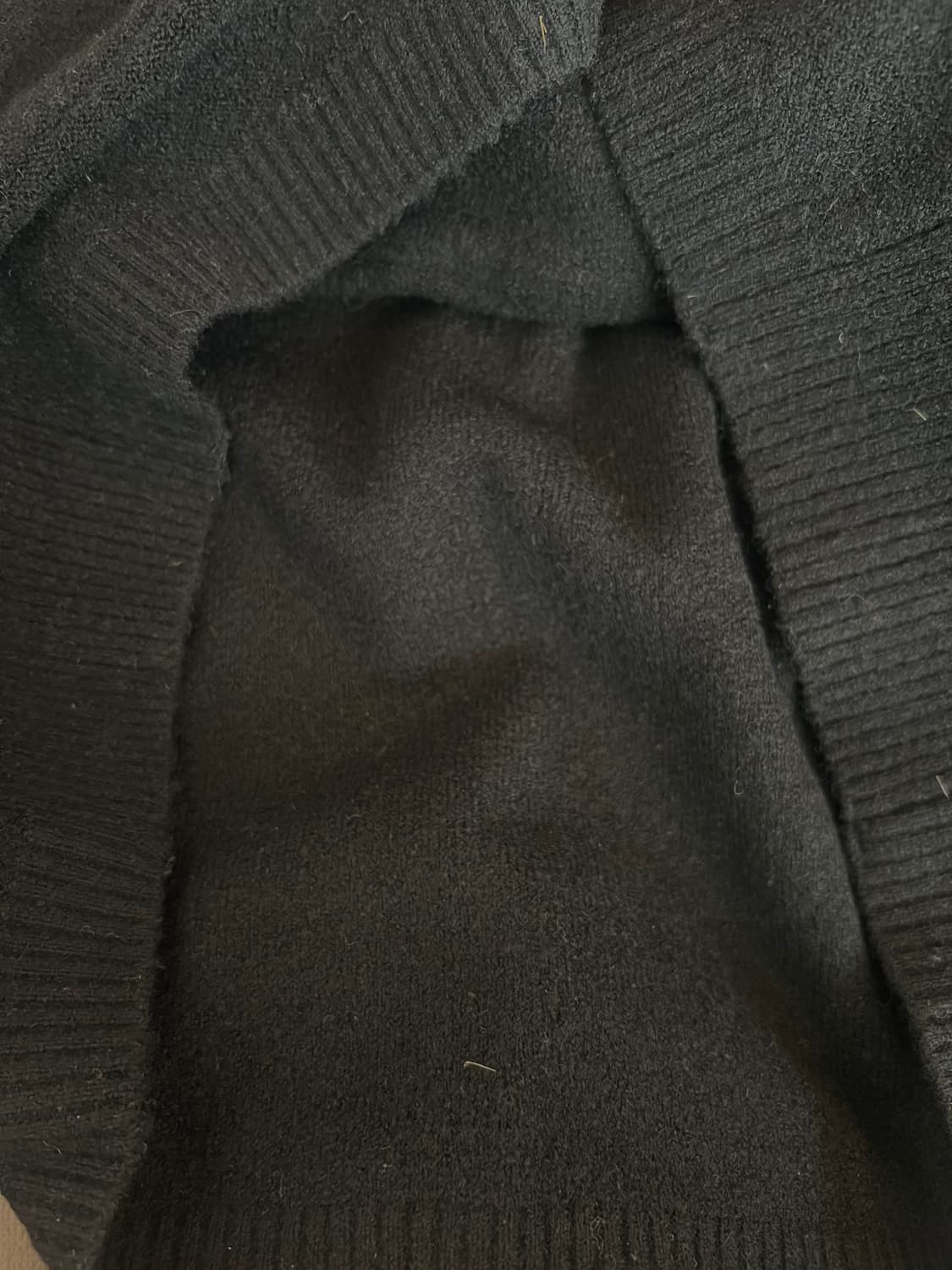 파리게이츠 여성 블랙 간절기 부클니트 골프니트   상품이미지6