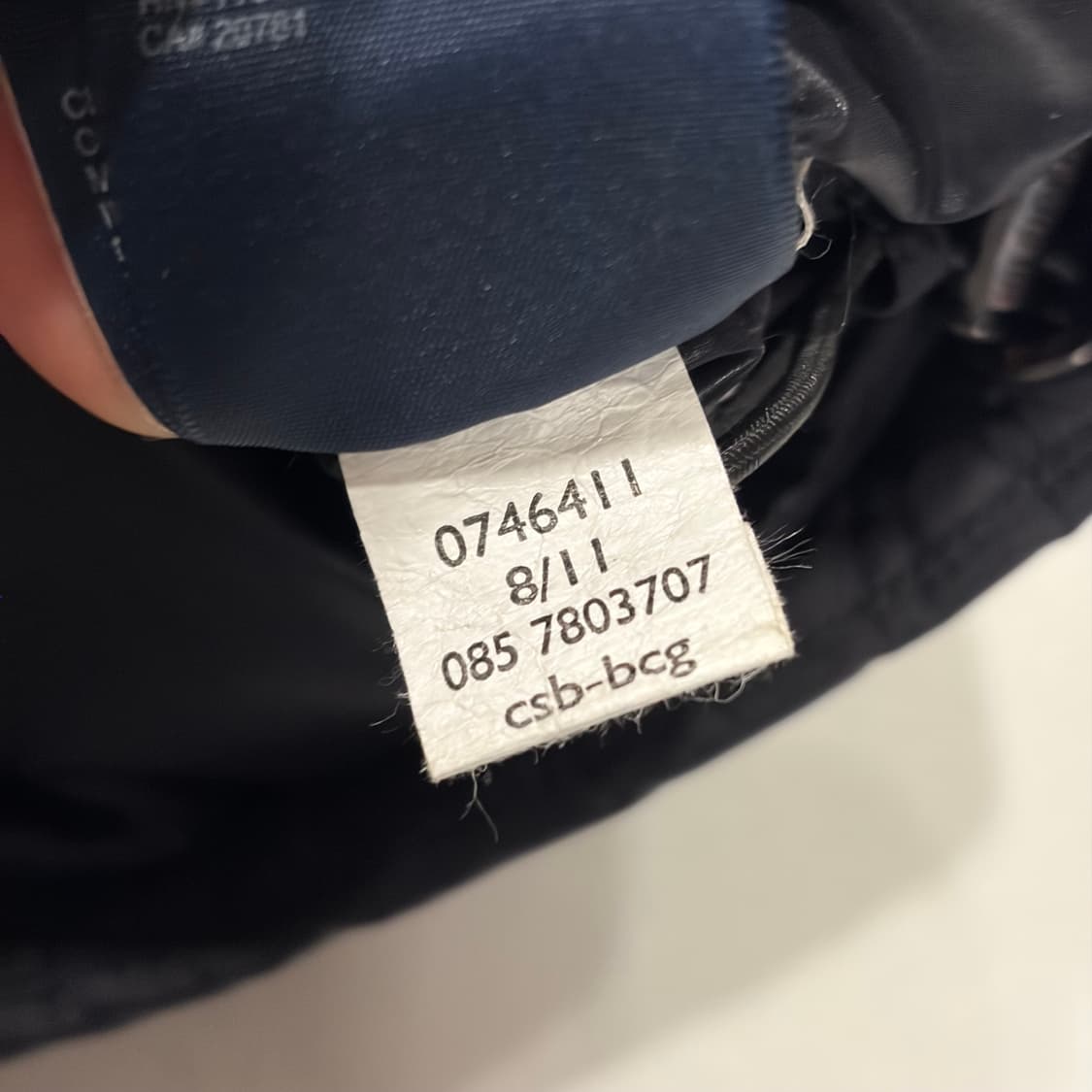 [M] 10s 타미힐피거 블랙 패딩 조끼 B568 상품이미지8