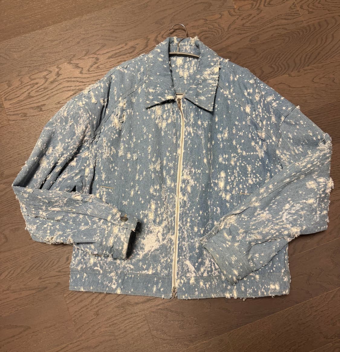 24SS 준지 데미지 데님 트러커 자켓 상품이미지2