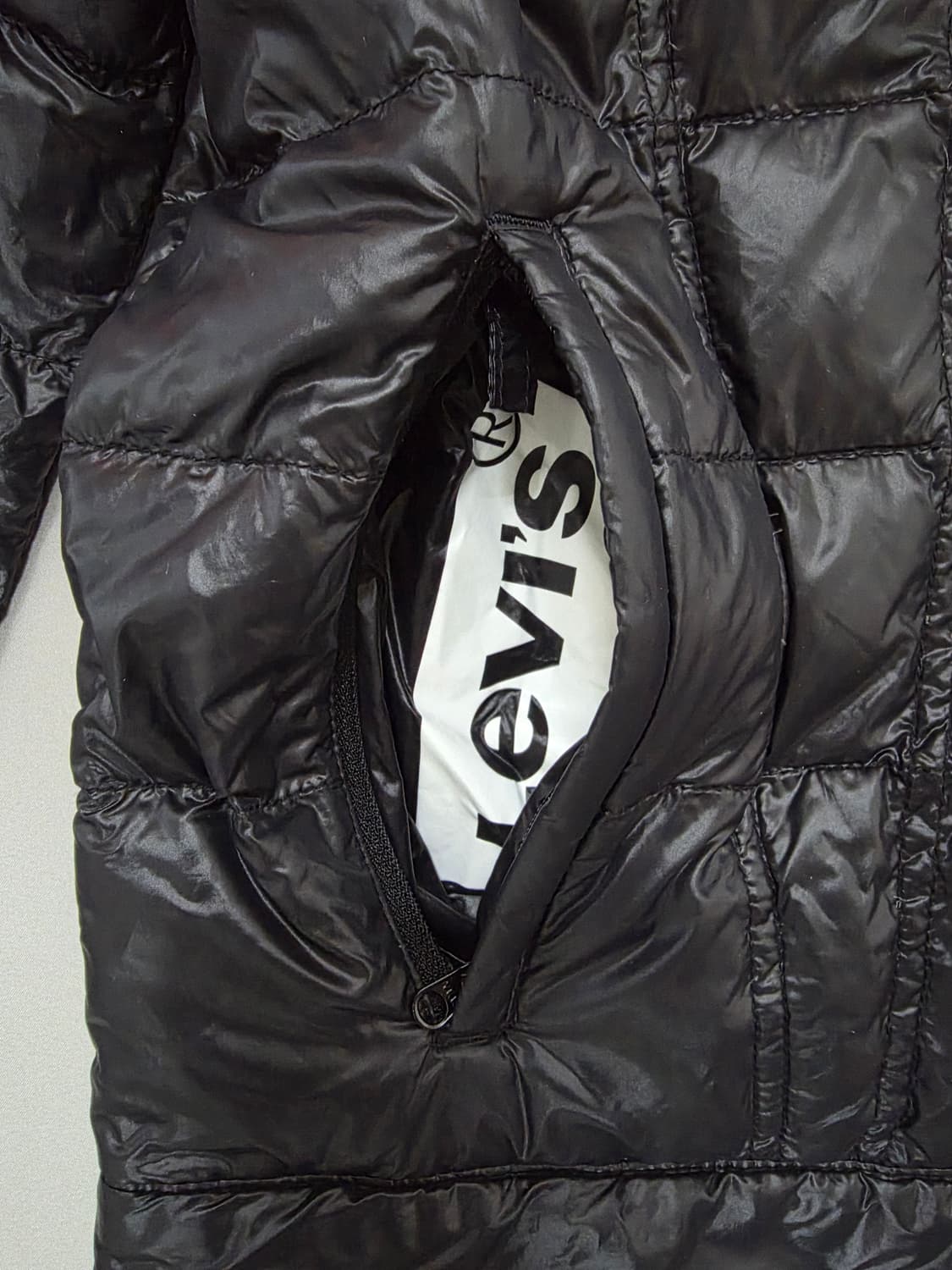 리바이스 구스다운 경량 트러커 자켓 상품이미지7