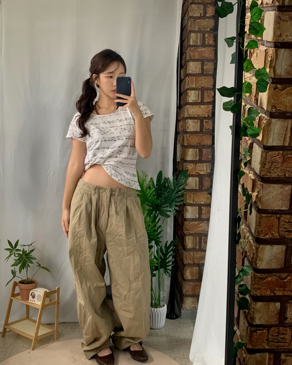 가을코디 에스닉 오버핏 팬츠 상품이미지1