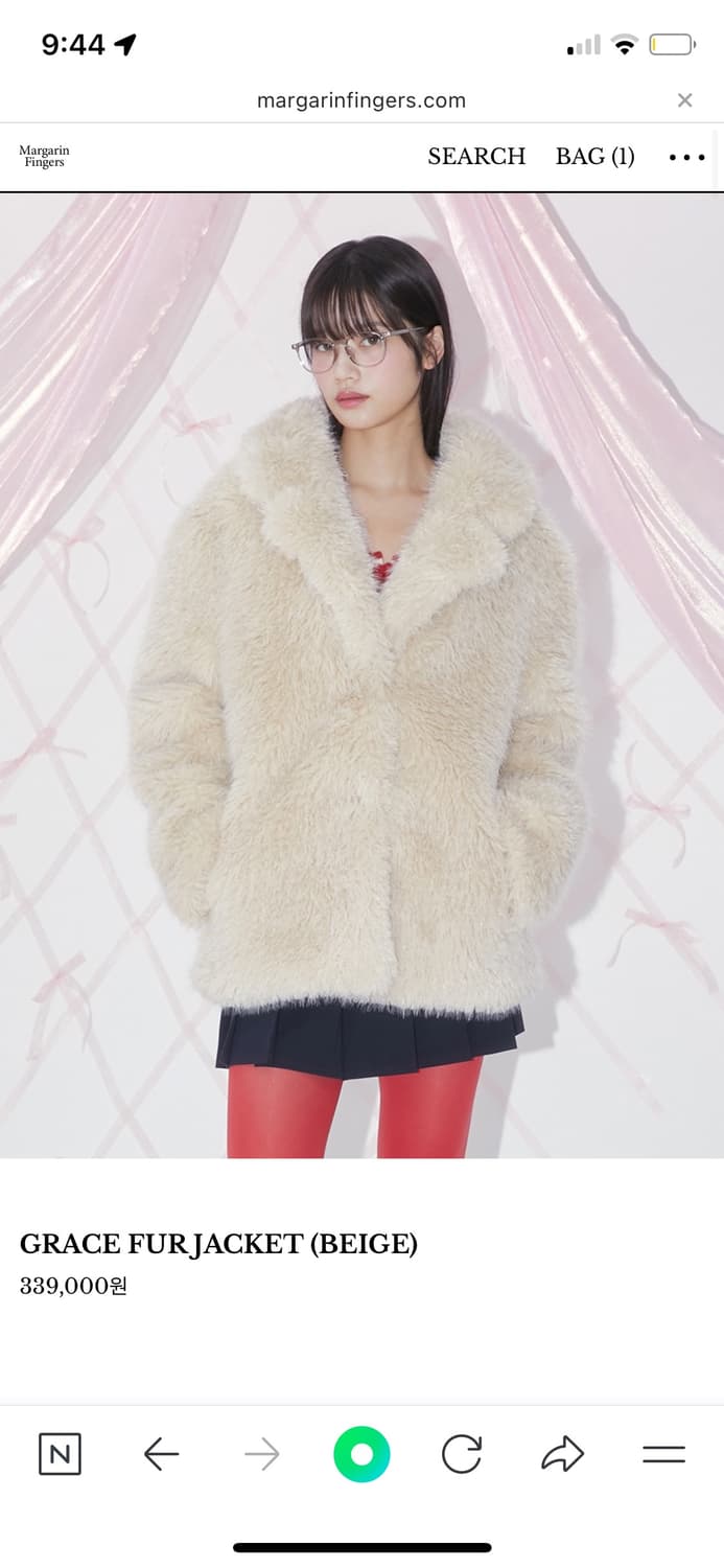 마가린 핑거스 퍼자켓 새상품 상품이미지7