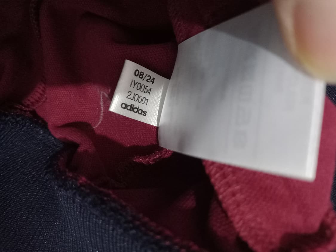 아디다스 희귀 아스날 버건디 트랙탑 저지 져지집업 95/M 상품이미지7
