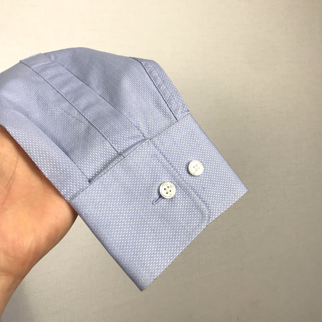 휴고보스 BOSS 하늘색 드레스 셔츠 남성15 (95) 상품이미지4