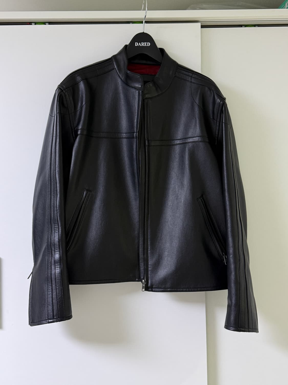 데어드 레이싱 레더 자켓 상품이미지1