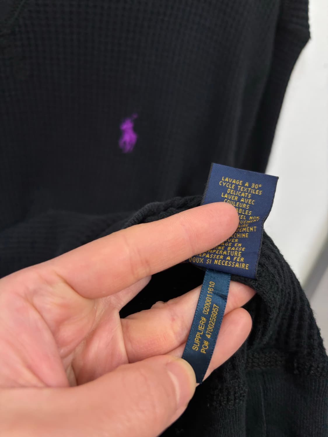 폴로랄프로렌 우먼 와플티 상품이미지6