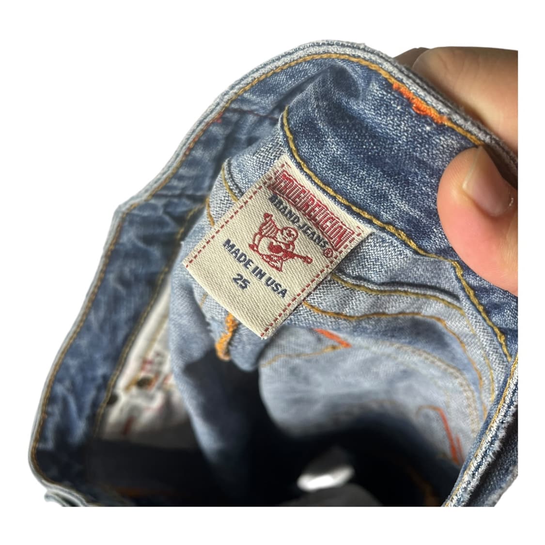 [True Religion] 트루릴리전 디스트로이드 데님 스커트 상품이미지6