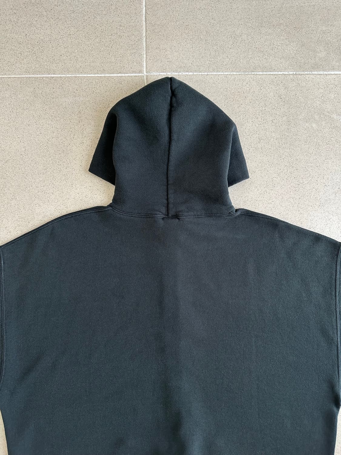 90s 빈티지 러셀 후드집업 블랙 XL 상품이미지5