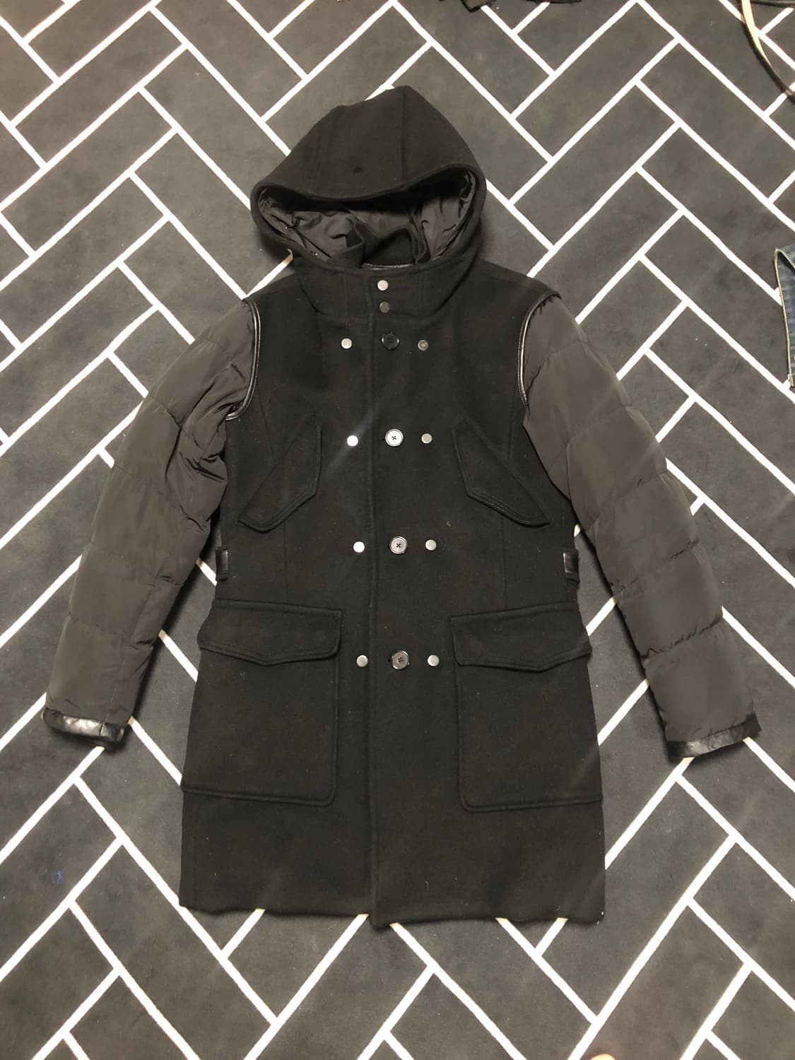 시스템옴므 니트구스패딩코트/몽클레어 스톤 발망 프라다 구찌 톰포드 벨루티 상품이미지9