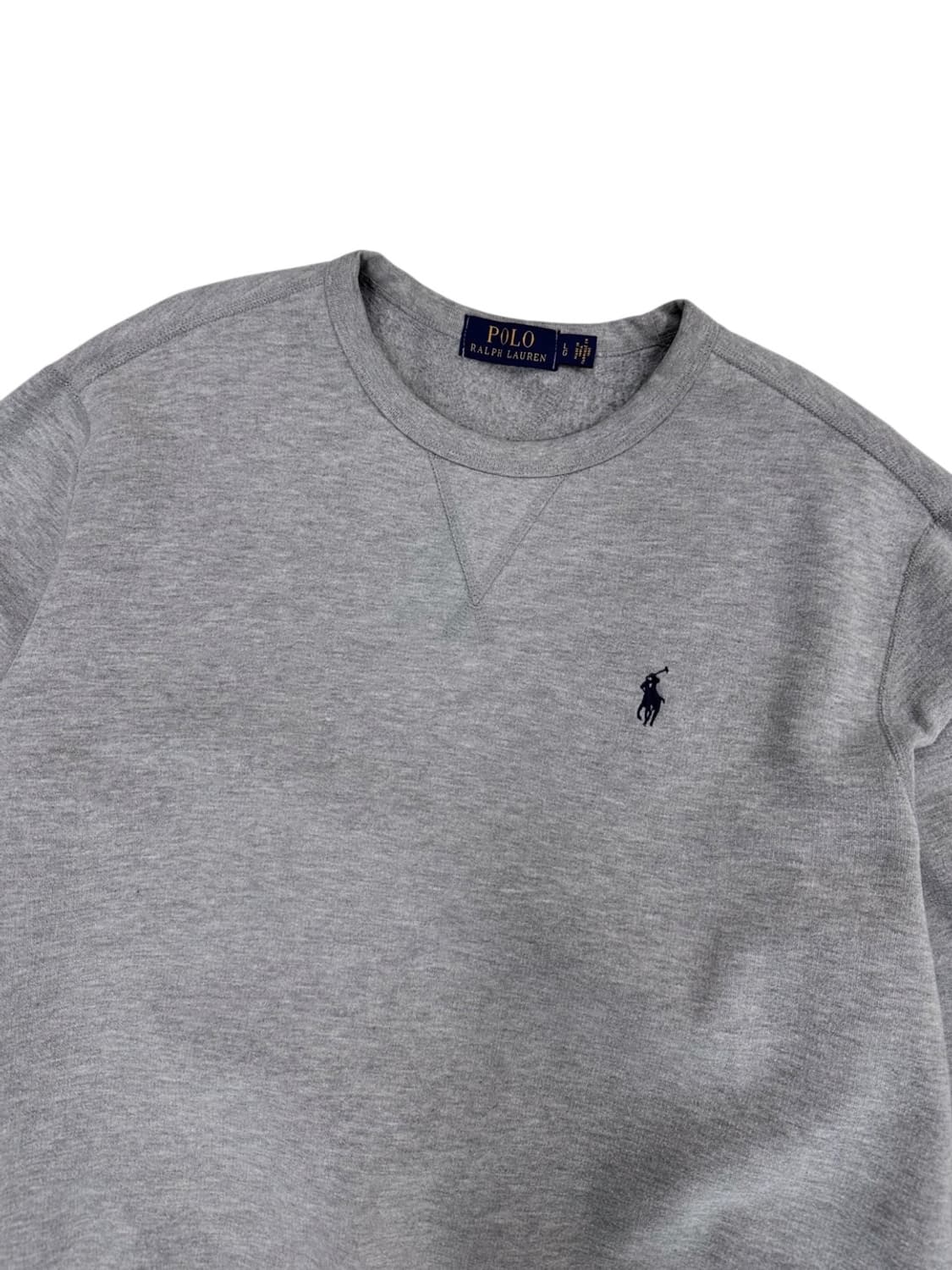 폴로 맨투맨 그레이 (L) 상품이미지2
