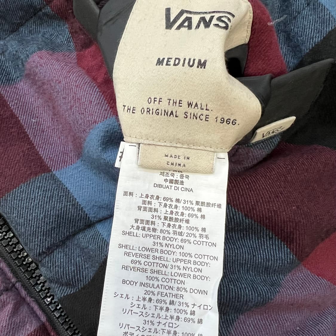 M) 반스 덕다운 리버시블 패딩 조끼 베스트 양면 패딩 조끼 상품이미지6