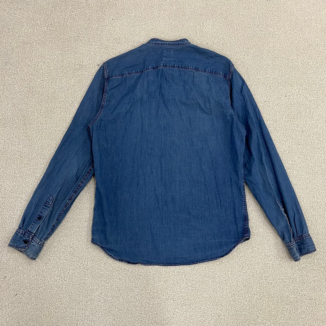 [M] 갭 데님 차이나카라 청남방 셔츠 0107M1 상품이미지6