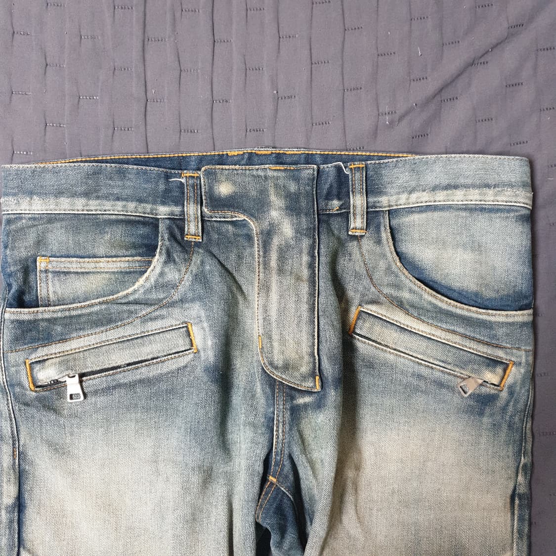 발망 바이커진 청바지  상품이미지5