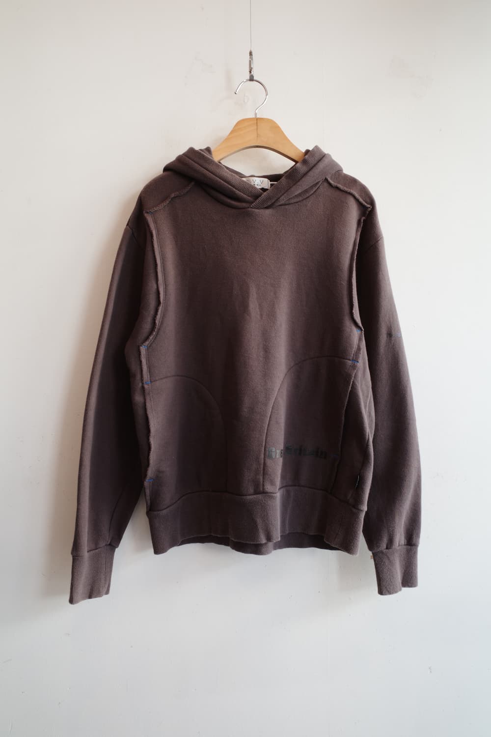 a.v.v HOMME 컷오프 디테일 후디  상품이미지1