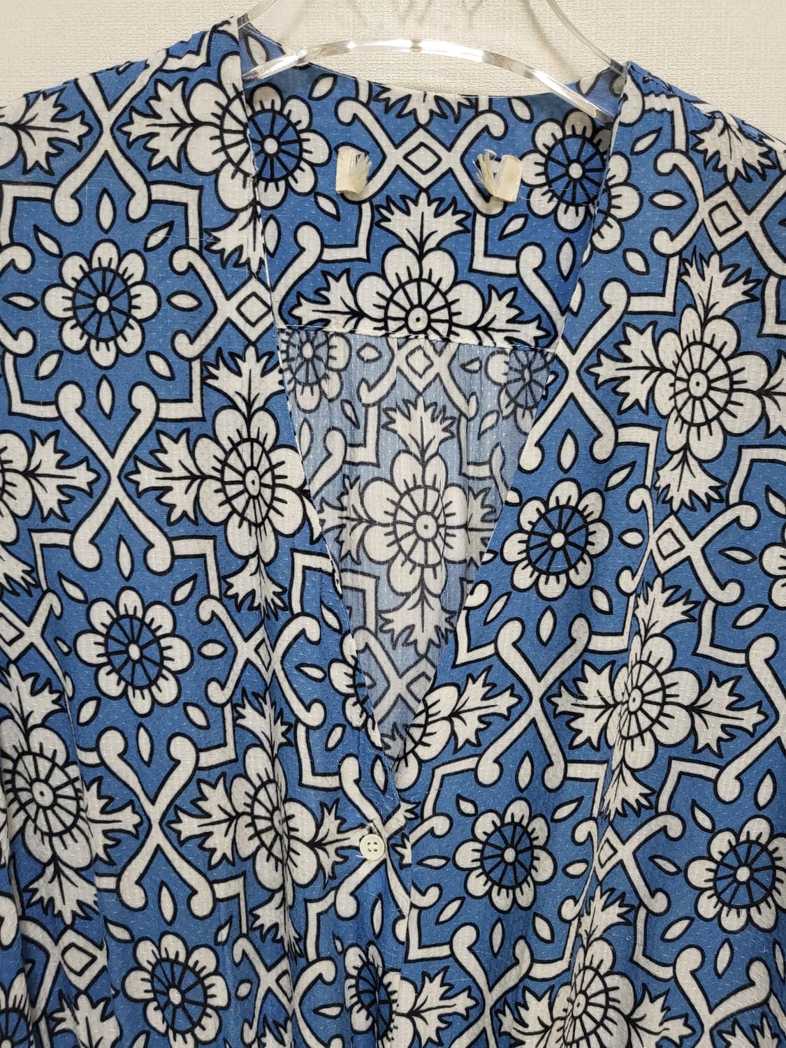 산드로  실크 패턴 롱 원피스 36 55-66 상품이미지2