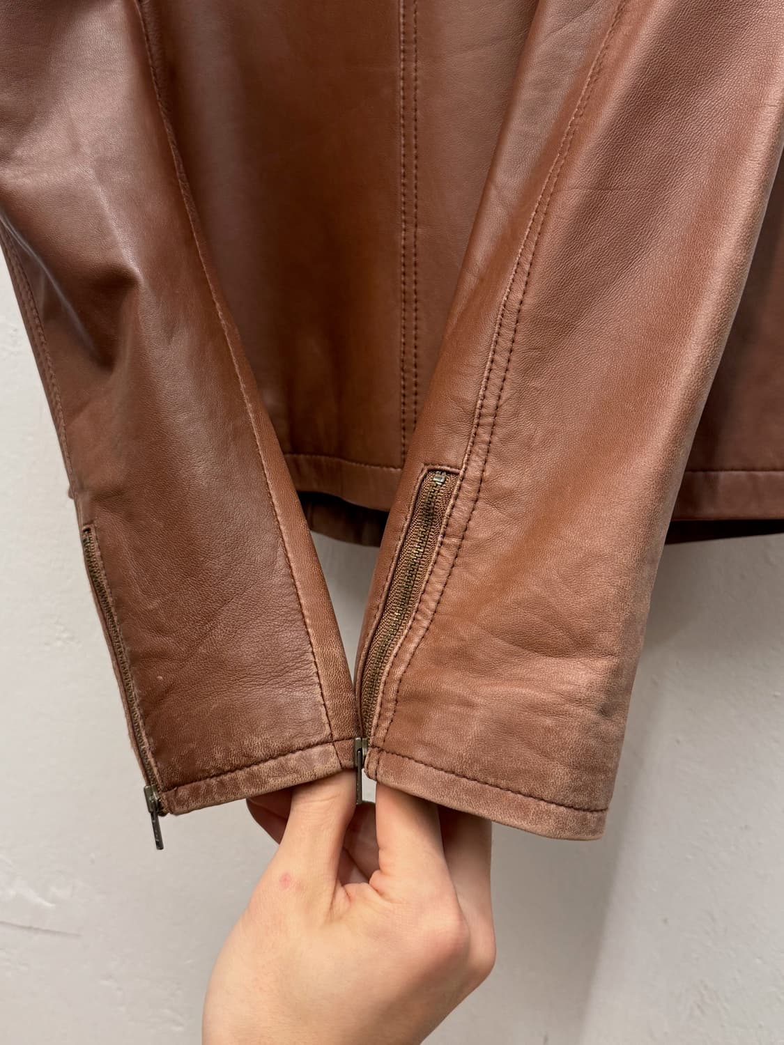 United Arrows Leather Rider Jacket 상품이미지6