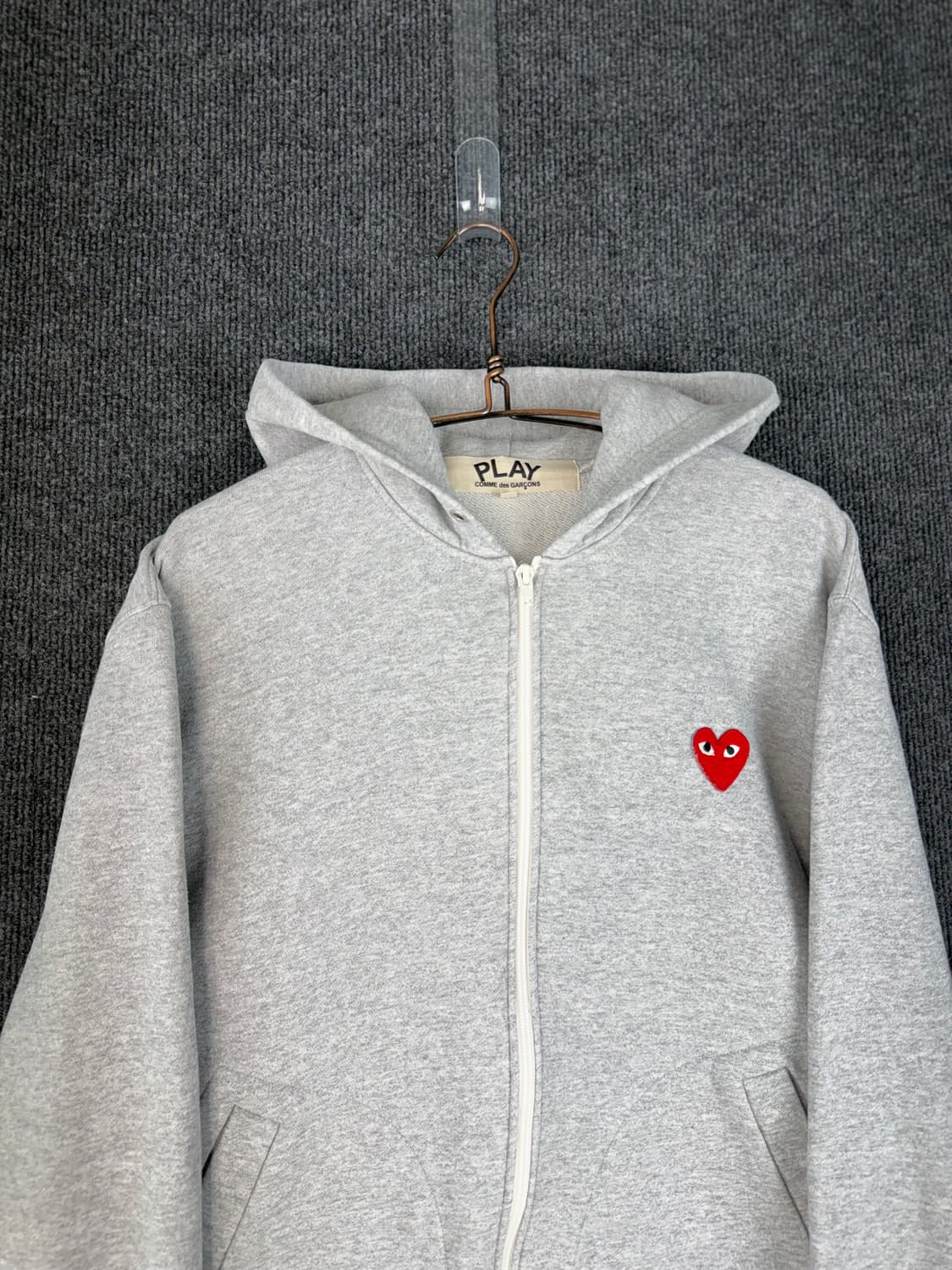 꼼데가르송 플레이 하트와펜 후드집업 상품이미지2