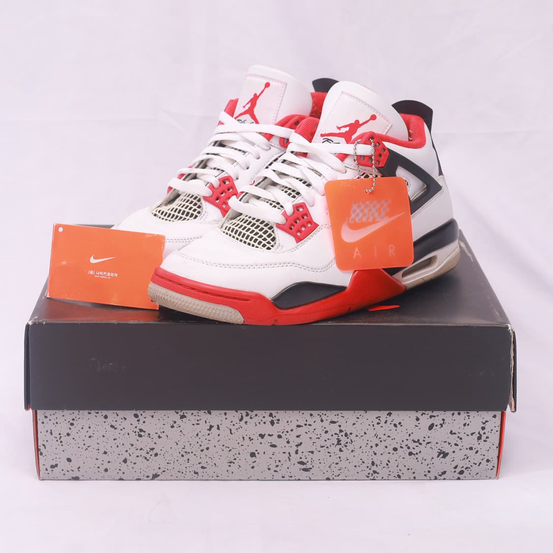 Jordan 조던4 OG 파이어레드 255 나코탭 상품이미지1