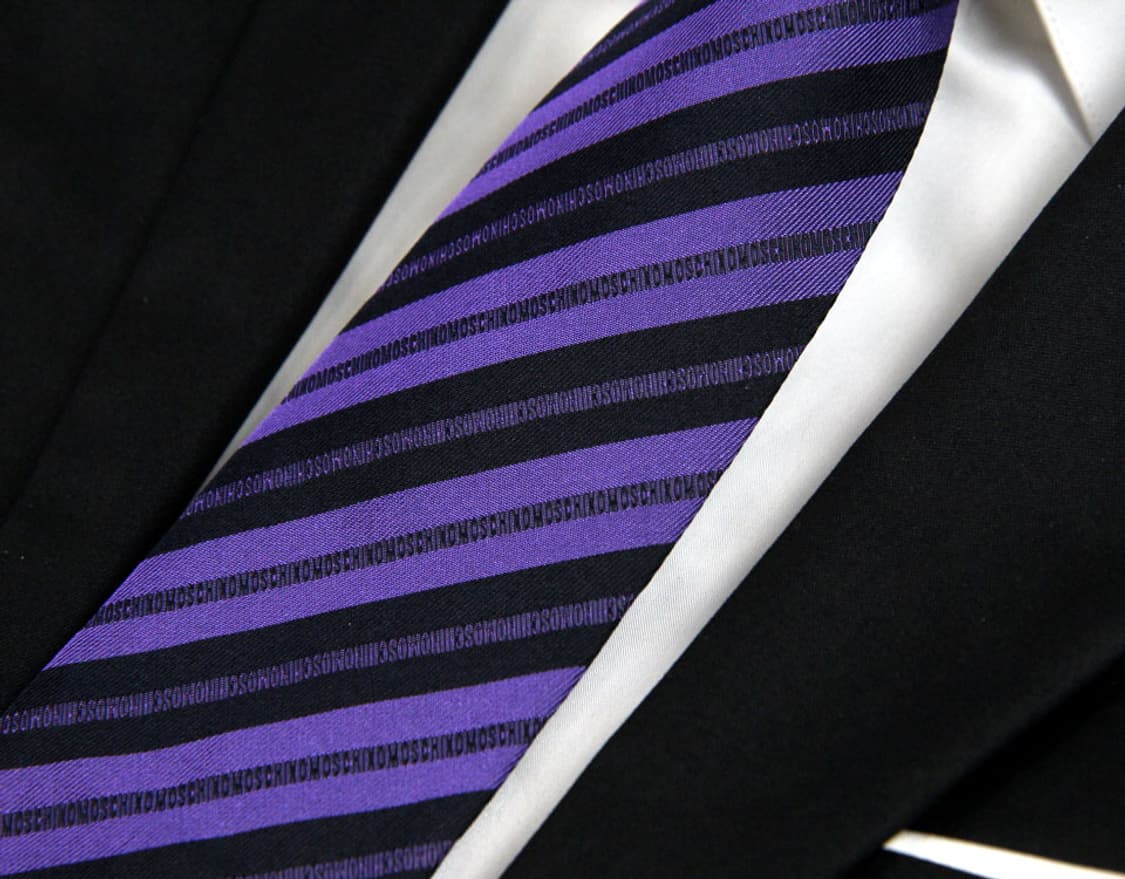 모스키노 7.9cm 미사용 남자 명품 넥타이 상품이미지5