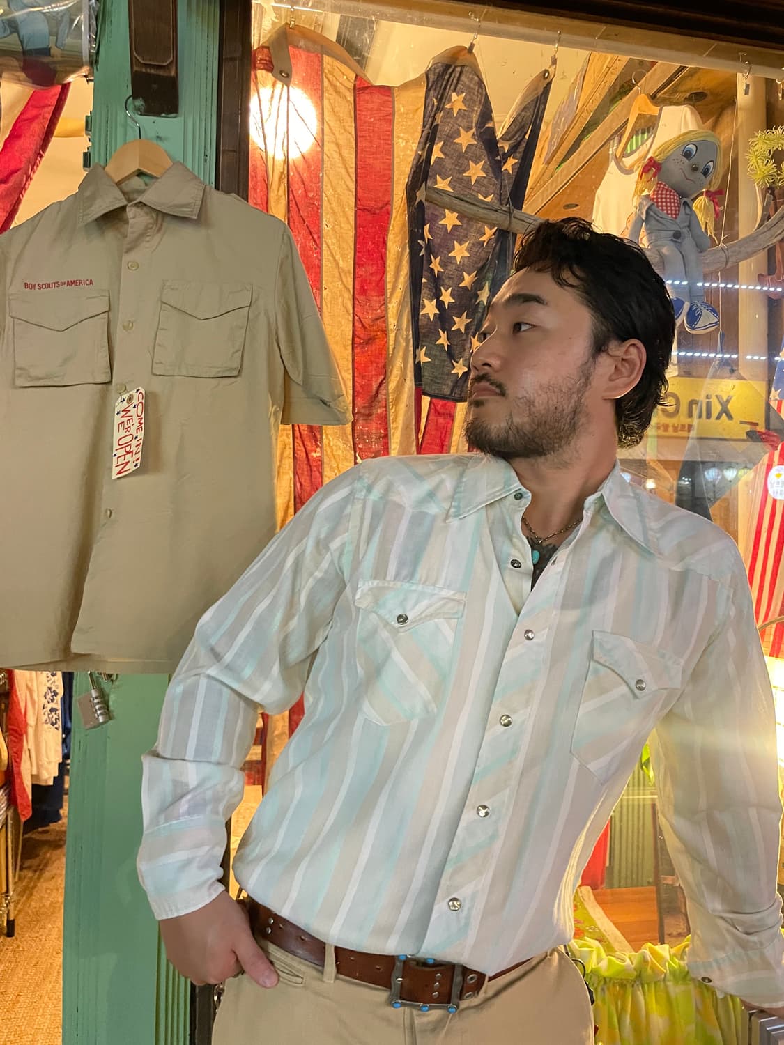 1970's Vintage Wrangler Western Shirt  상품이미지8