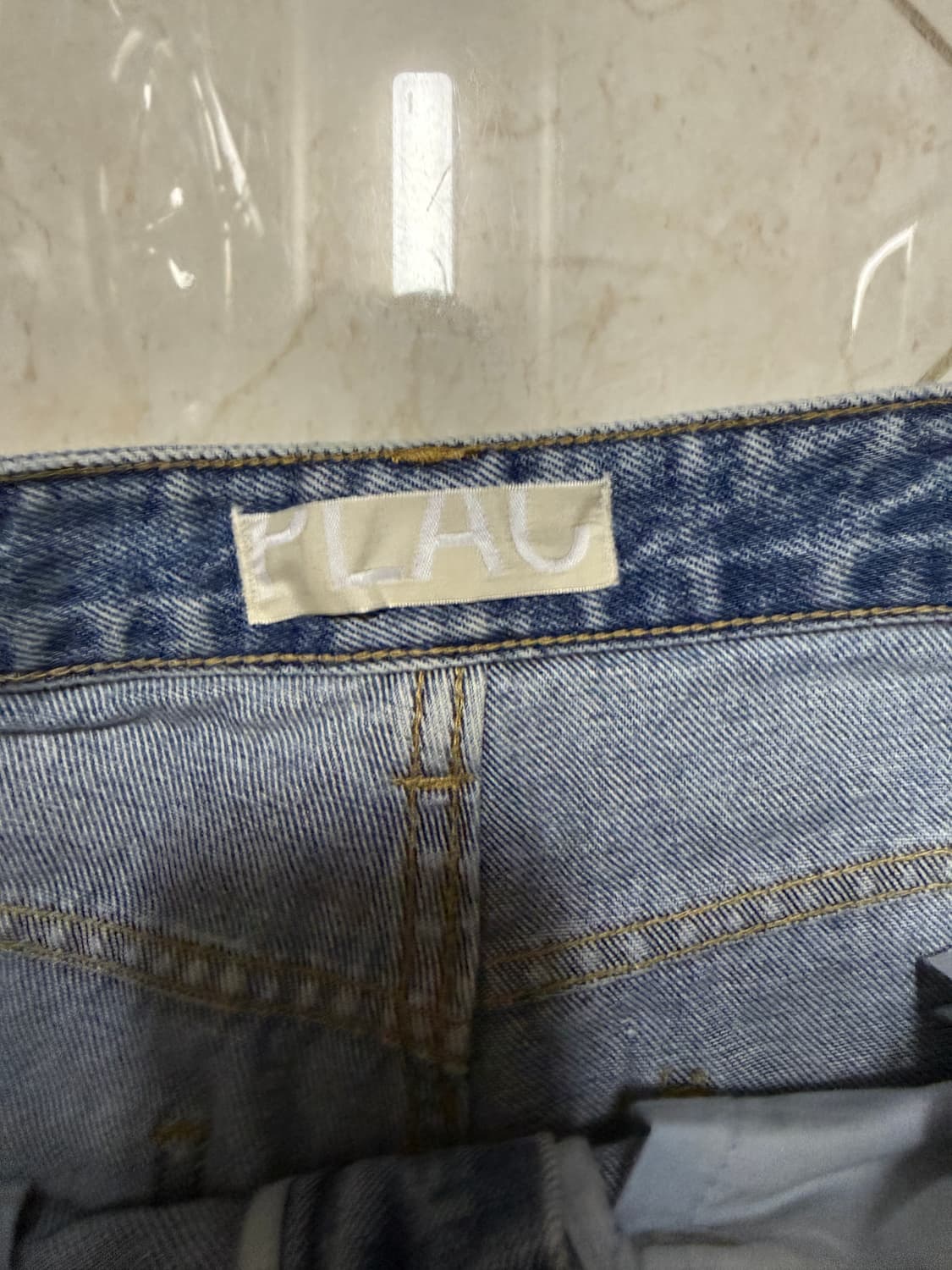 PLAC 스트레이트핏 데님 청바지 M 상품이미지2