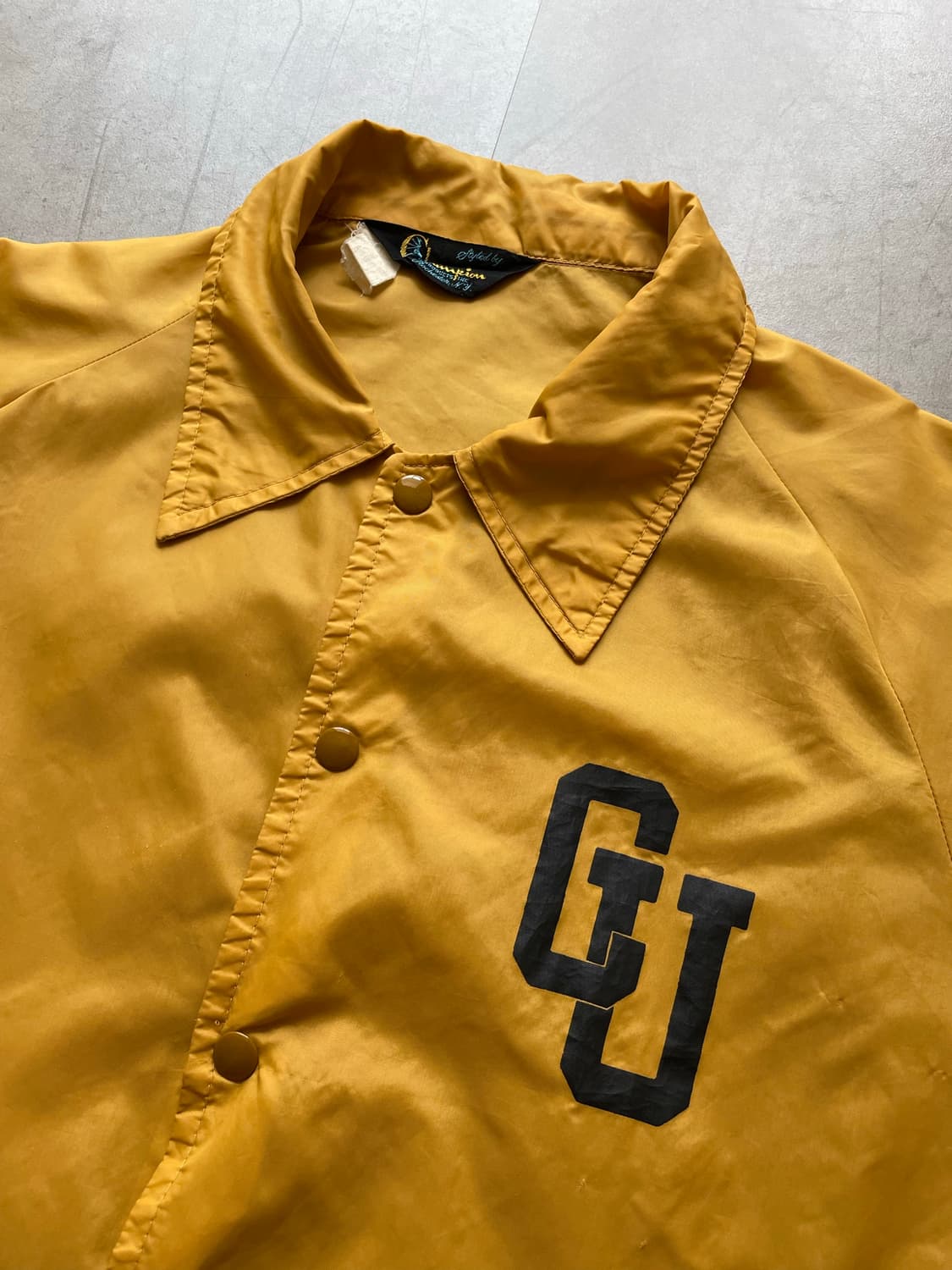 60s Champion Colorado Univ Coach Jacket 상품이미지3
